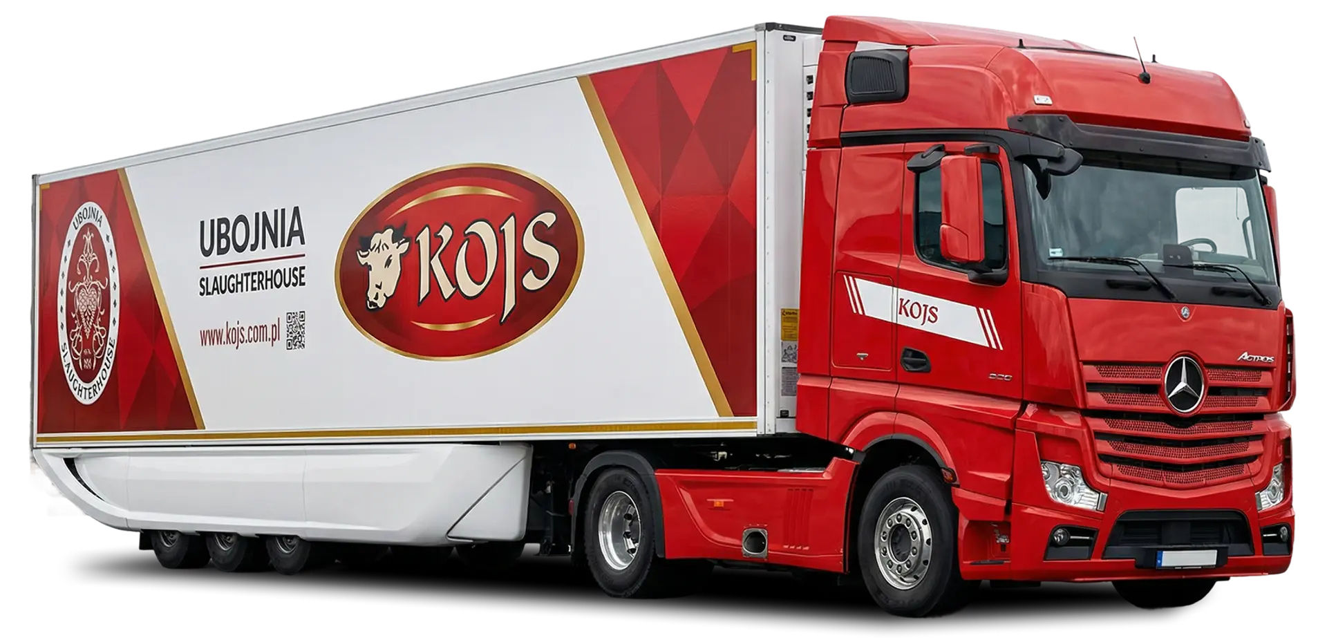 Samochód chłodnia KOJS do transportu mięsa